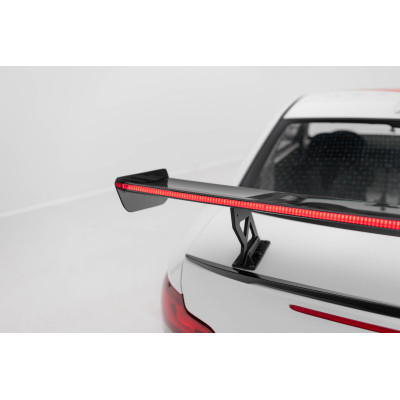 Carbon Spoiler para  + LED BMW 1 M E82