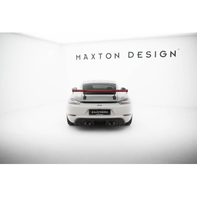 Carbon Spoiler para  + LED Porsche 718 Cayman 982c