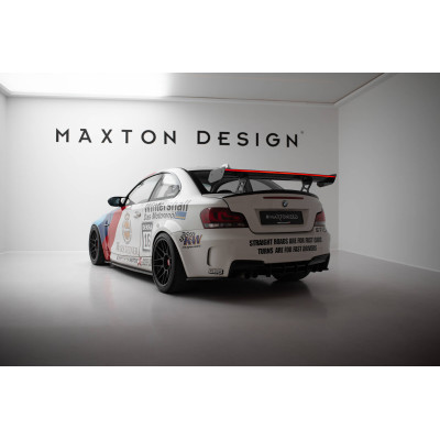 Carbon Spoiler para  + LED BMW 1 M E82