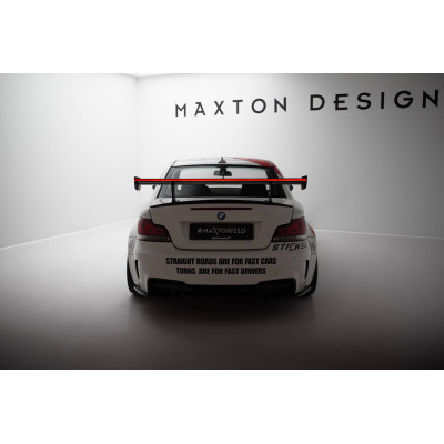 Carbon Spoiler para  + LED BMW 1 M E82