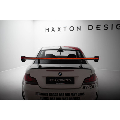 Carbon Spoiler para  + LED BMW 1 M E82