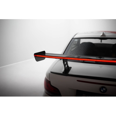 Carbon Spoiler para  + LED BMW 1 M E82