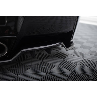 Central Splitter trasero para (with vertical bars) Chevrolet Corvette C7