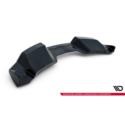 Central Splitter trasero para (with vertical bars) Chevrolet Corvette C7