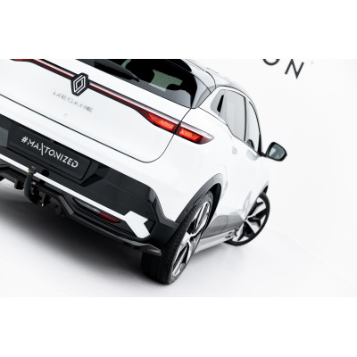 Central Splitter trasero para (with vertical bars) Renault Megane E-Tech Electric Mk1