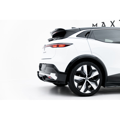 Central Splitter trasero para (with vertical bars) Renault Megane E-Tech Electric Mk1