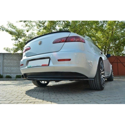 CENTRAL Splitter trasero para ALFA ROMEO 159 (without vertical bars)