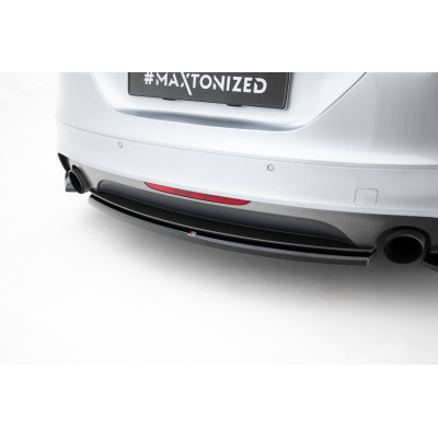 Central Splitter trasero para Audi TT S-Line 8J Facelift