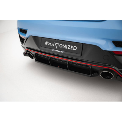 Central Splitter trasero para Hyundai Veloster N Mk2