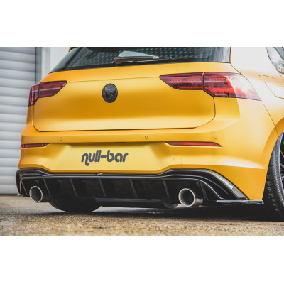 Difusor trasero para (GTI LOOK) with Exhaust Volkswagen Golf Mk8