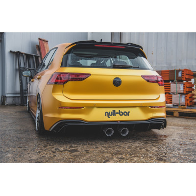 Difusor trasero para (R32 LOOK) with Exhaust Volkswagen Golf Mk8