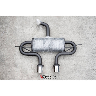 Difusor trasero para (R32 LOOK) with Exhaust Volkswagen Golf Mk8