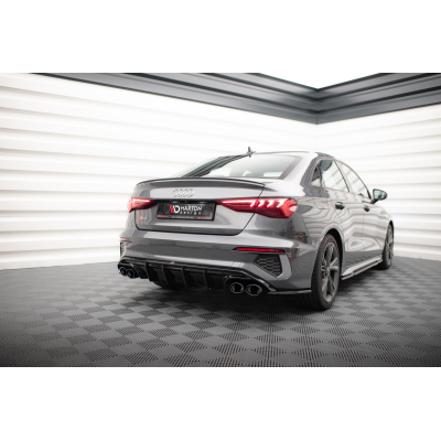 Difusor trasero para + Exhaust Ends Imitation Audi A3 S-Line Sedan 8Y