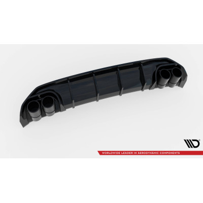 Difusor trasero para + Exhaust Ends Imitation Audi A3 S-Line Sedan 8Y