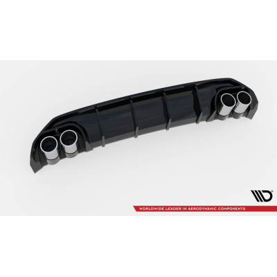 Difusor trasero para + Exhaust Ends Imitation Audi A3 S-Line Sedan 8Y