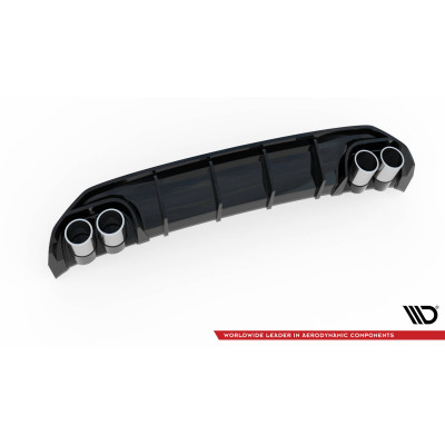 Difusor trasero para + Exhaust Ends Imitation Audi A3 S-Line Sportback 8Y