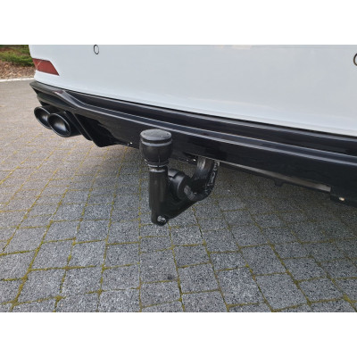 Difusor trasero para + Exhaust Ends Imitation Audi A6 S-Line / S6 C8 / C8 Facelift