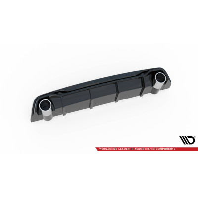 Difusor trasero para + Exhaust Ends Imitation Peugeot 308 GT Mk2 Facelift