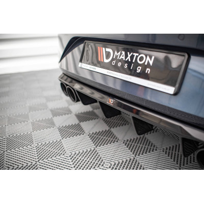 Difusor trasero para + Exhaust Ends Imitation Seat Leon FR Hatchback Mk4