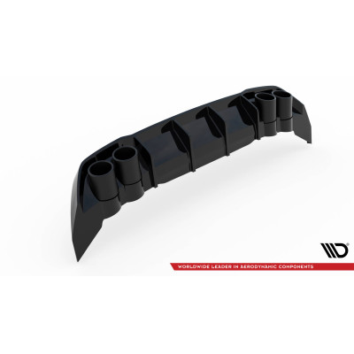 Difusor trasero para + Exhaust Ends Imitation Seat Leon FR Hatchback Mk4