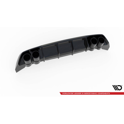 Difusor trasero para + Exhaust Ends Imitation Seat Leon FR Hatchback Mk4