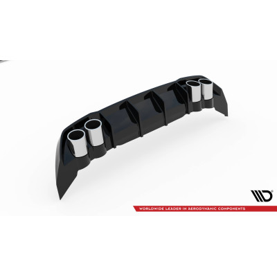 Difusor trasero para + Exhaust Ends Imitation Seat Leon FR Hatchback Mk4