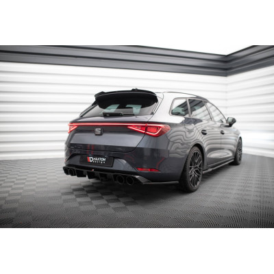 Difusor trasero para + Exhaust Ends Imitation Seat Leon ST FR Mk4