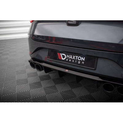 Difusor trasero para + Exhaust Ends Imitation Seat Leon ST FR Mk4