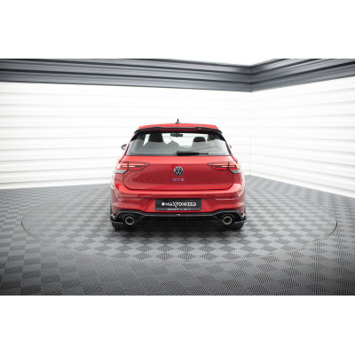 Difusor trasero para + Exhaust Ends Imitation Volkswagen Golf GTE / R-Line Mk8 / Mk8 Facelift