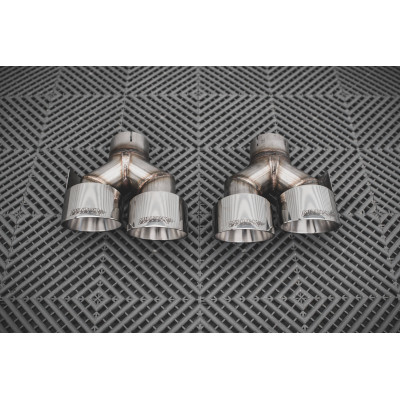 Difusor trasero para + Milltek Sport Exhaust Audi RS3 Sportback 8V Facelift