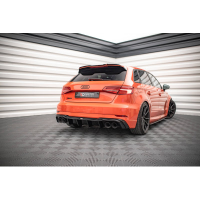 Difusor trasero para + Milltek Sport Exhaust Audi RS3 Sportback 8V Facelift