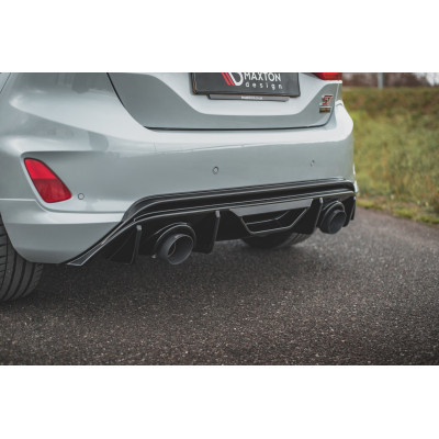 Difusor trasero para + Milltek Sport Exhaust Extension para Fiesta ST Mk8