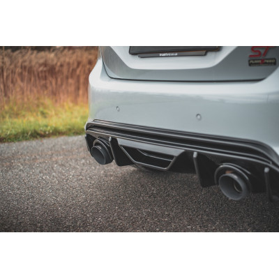 Difusor trasero para + Milltek Sport Exhaust Extension para Fiesta ST Mk8