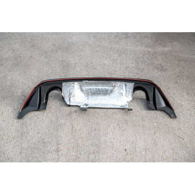 Difusor trasero para + Miltek Sport Exhaust para Fiesta ST Mk8 + GPF System