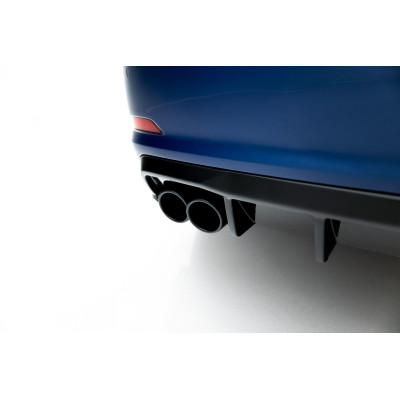 Difusor trasero para Audi A3 Sedan 8V  (Version with dual exhaust tips on one side)