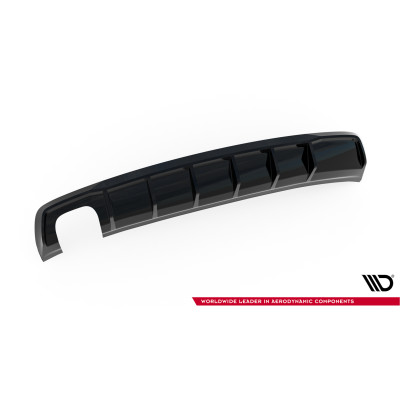 Difusor trasero para Audi A3 Sedan 8V  (Version with dual exhaust tips on one side)