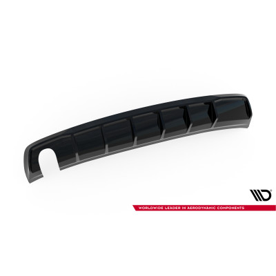 Difusor trasero para Audi A3 Sedan 8V (Version with single exhaust tips on one side)
