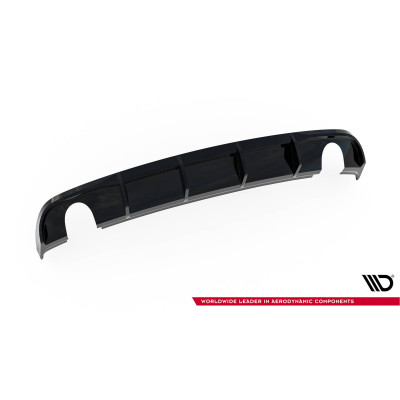 Difusor trasero para Audi A3 Sedan 8V Facelift  (Version with single exhaust tips on both sides)