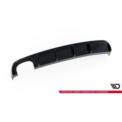 Difusor trasero para Audi A3 Sedan 8V Facelift (Version with dual exhaust tips on one side)
