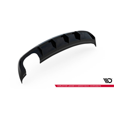 Difusor trasero para Audi A3 Sedan 8V Facelift (Version with dual exhaust tips on one side)
