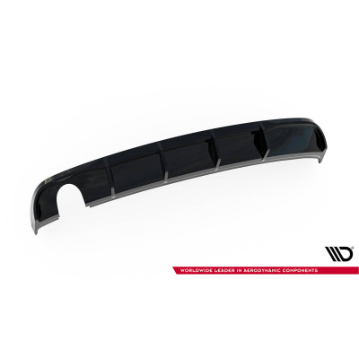 Difusor trasero para Audi A3 Sedan 8V Facelift (Version with single exhaust tips on one side)