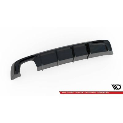 Difusor trasero para Audi A3 Sportback 8V Facelift (Version with double exhaust tip)