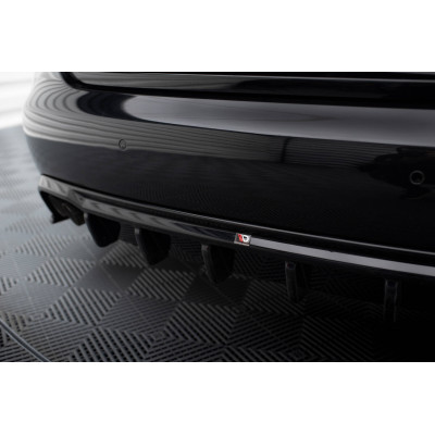 Difusor trasero para Audi A4 B8 (Single side dual exhaust version)