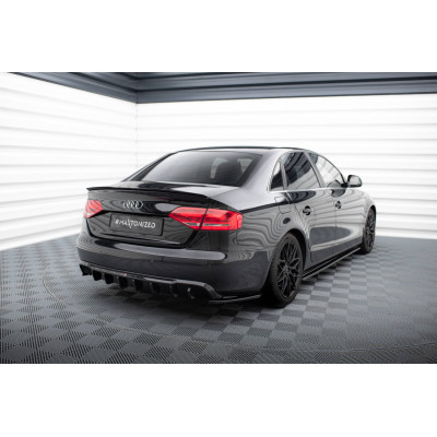 Difusor trasero para Audi A4 B8 (Single side dual exhaust version)