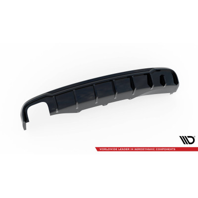 Difusor trasero para Audi A4 B8 (Single side dual exhaust version)