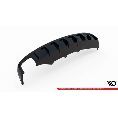 Difusor trasero para Audi A4 B8 (Single side dual exhaust version)