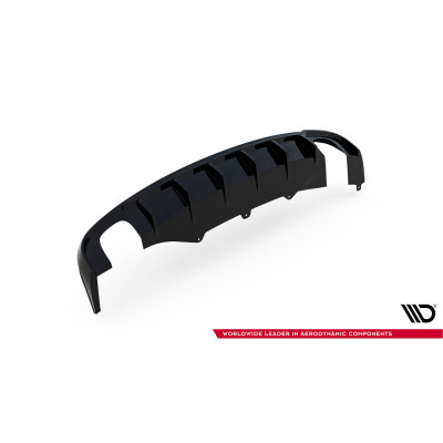 Difusor trasero para Audi A4 B8 (Version with single exhausts on two sides)