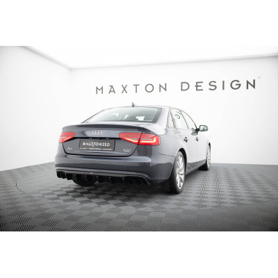 Difusor trasero para Audi A4 B8 Facelift (Version with dual exhausts on both sides)