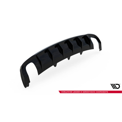 Difusor trasero para Audi A4 B8 Facelift (Version with single exhausts on both sides)