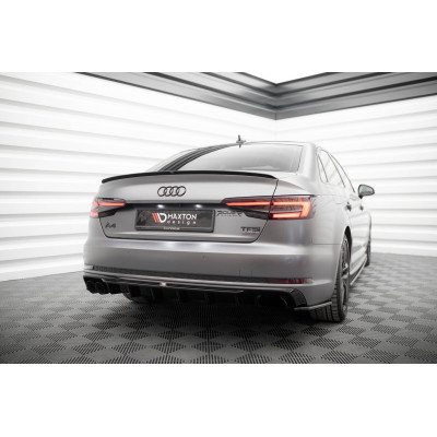 Difusor trasero para Audi A4 S-line B9 (Version with dual exhaust tips on one side)